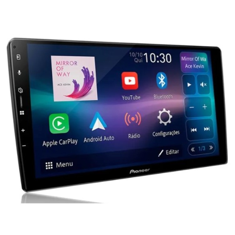 Central Multimidia Pioneer 9'' Dmh-ap6650bt Android Auto Carplay Central Multimidia Pioneer 9'' Dmh-ap6650bt Android Auto Carplay