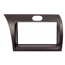 MOLDURA 2 DIN 9" KIA CERATO 2014/2019 PRETO FOSCO JOKER