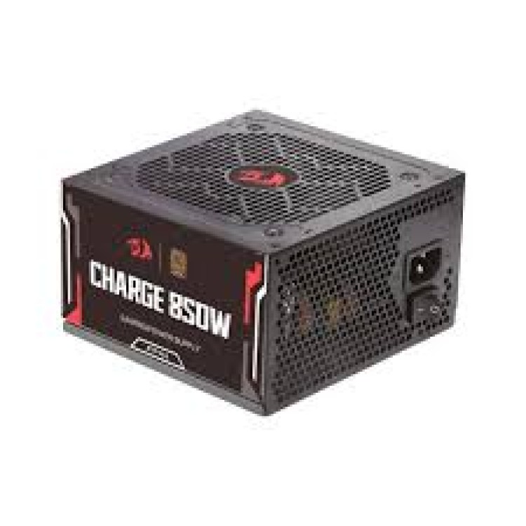 Fonte Gamer Redragon Charge, 850W, ATX, 80 Plus Bronze, Preto 