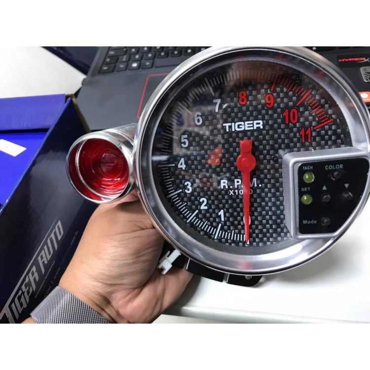 Conta giros com shift light, ate 11.000 RPM Tiger Auto