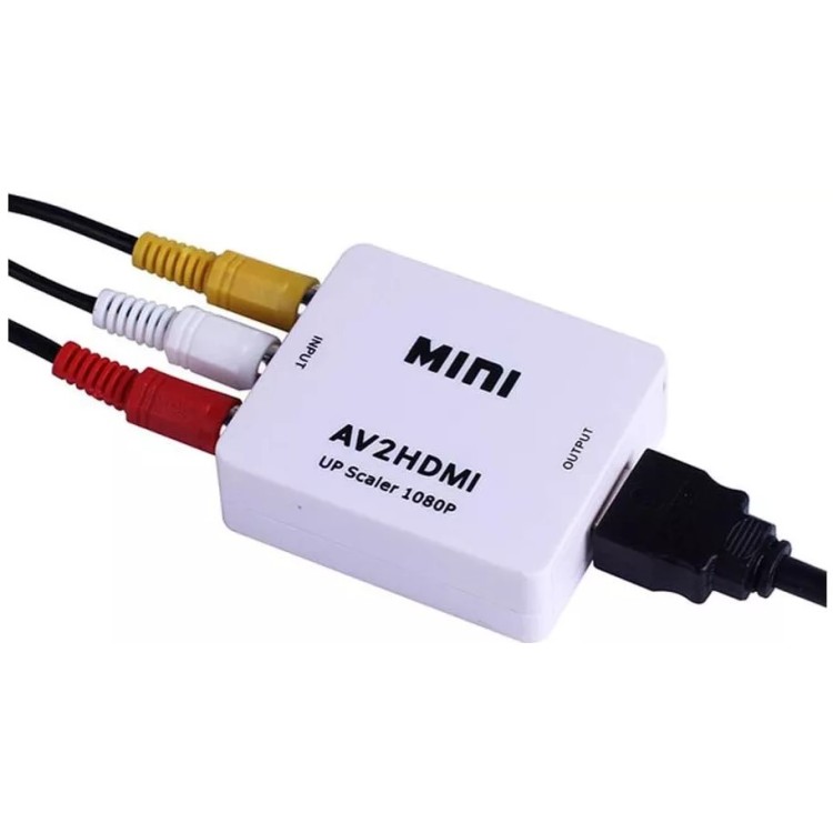 Conversor de Vídeo AV x HDMI AV2HDMI