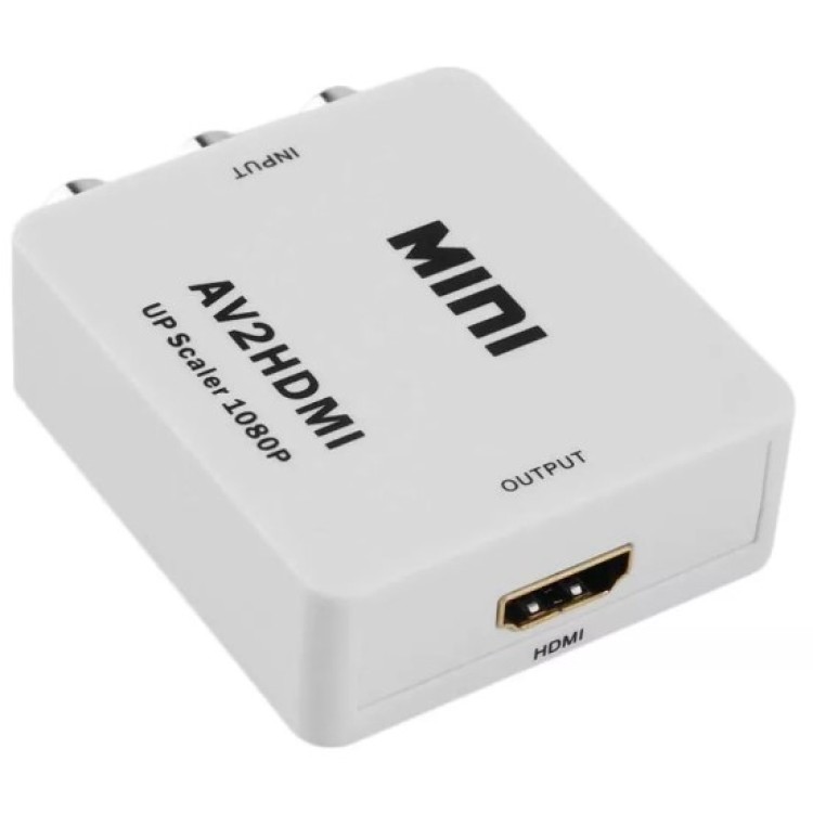 Conversor de Vídeo AV x HDMI AV2HDMI