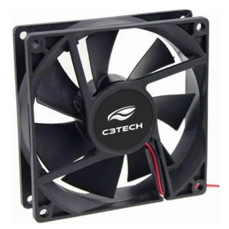 Cooler Fan para Gabinete, C3tech F7-100bk Storm 120mm - Preto