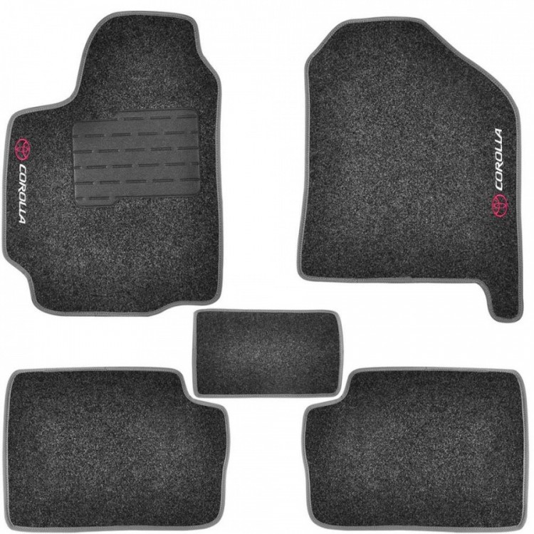 Jogo de Tapetes Corolla 2009.. Grafite
