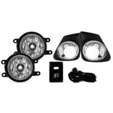 Kit Farol de Milha Corolla 2012-2014 Com molduras cromadas