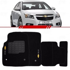 Jogo de Tapetes Chevrolet Cruze preto 11/...