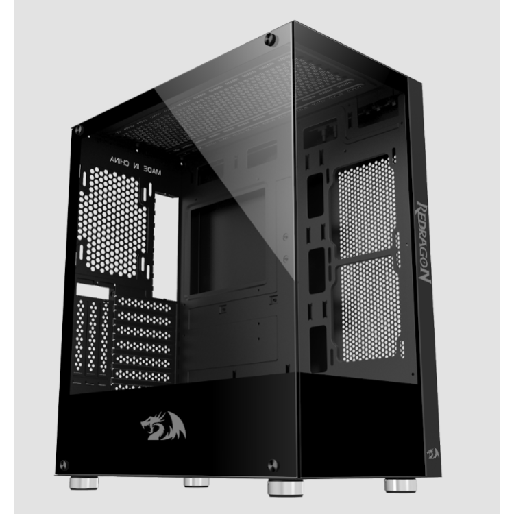 GABINETE CASCO REDRAGON REFLECT PRETO MODELO CA-601B GABINETE CASCO REDRAGON REFLECT PRETO MODELO CA-601B