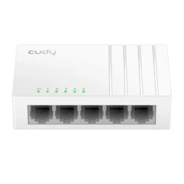 SWITCH CUDY 5 PORTA BRANCO FS105D_EU V3.0