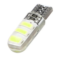 Led Lâmpada T10 6 led Silicone Pingo 