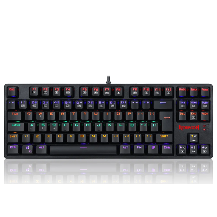 Teclado Mecanico Gamer Redragon Daksa RAINBOW Teclado Mecanico Gamer Redragon Daksa RAINBOW