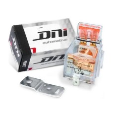 Relé Auxiliar Com Led 40a 12v Universal Com Fusivel Dni8101