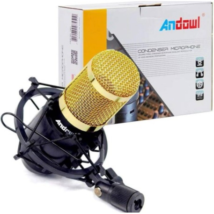 Microfone Estúdio Profissional Condensador Andowl