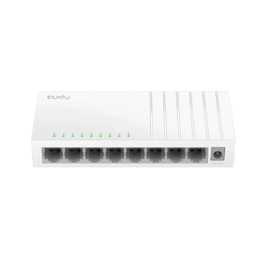 SWITCH CUDY 8 PORTA BRANCO FS108D_EU V3.0