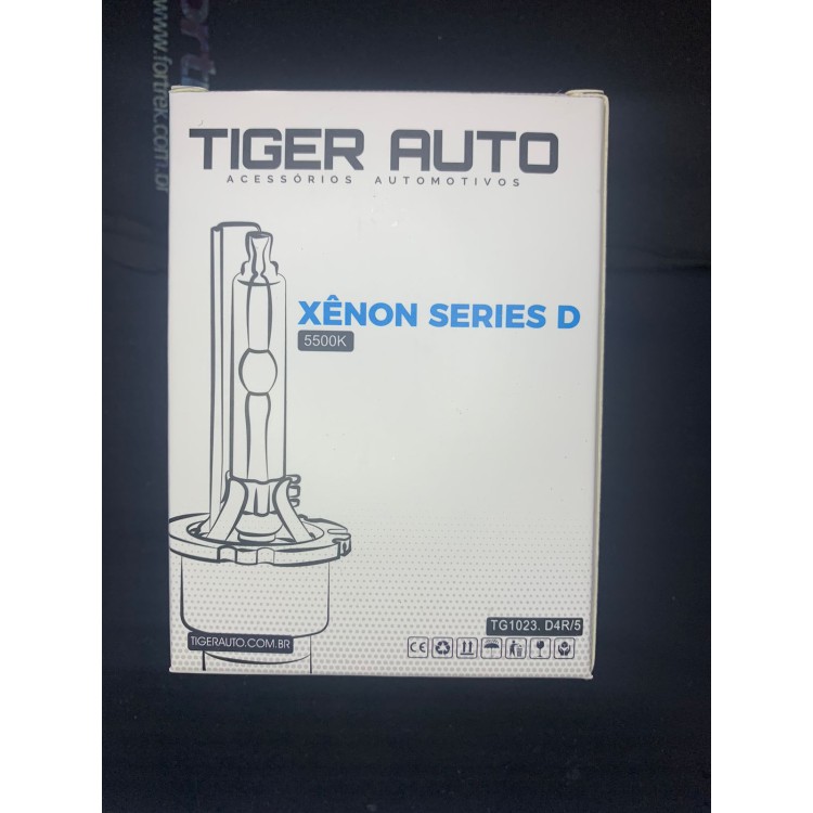 Lâmpada Xenon Original D4R 5500K TG1023 Tiger Auto