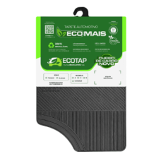 Tapete Automotivo de Borracha Ecotap Ecomais