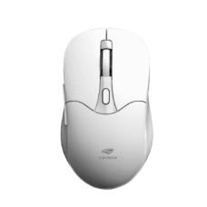 Mouse Sem Fio Recarregável Dual Mode M-BT60WH Branco C3Tech