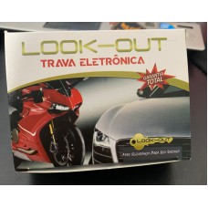 Trava Eletrônica Bloqueador de Partida Look Out Universal Para Carro e Moto 12V
