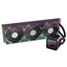 Water Cooler Kalkan Delta 360 ARGB, 360mm, Wireless, Intel-AMD, Preto, KLK00051