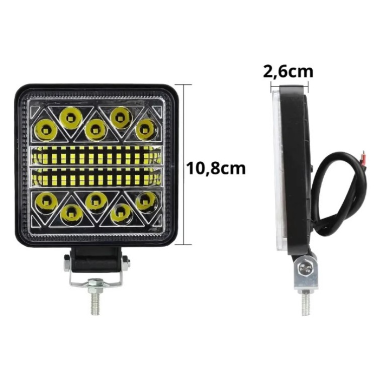 Farol de Led 102w Briwax - FF-F4102W