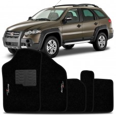 Jogo de Tapetes Fiat Palio Adventure Locker Preto