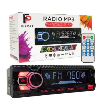 Rádio Mp3 Fp 150 Fp Import Bluetooth 4x50w Usb Bluet. Sd
