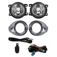 Kit Farol de Milha Focus 2014-2015 Com molduras cromadas