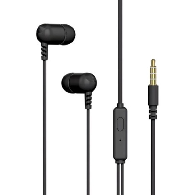 Fone De Ouvido C3tech Intra Auricular Ep-07bk Preto