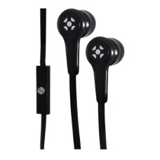 Fone de Ouvido Fortrek Com Microfone Preto FK 431A