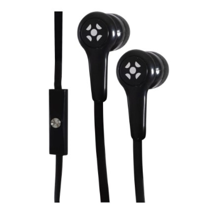 Fone de Ouvido Fortrek Com Microfone Preto FK 431A