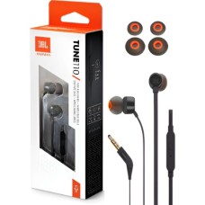 Fone De Ouvido Jbl Com Fio Tune 110 - Preto