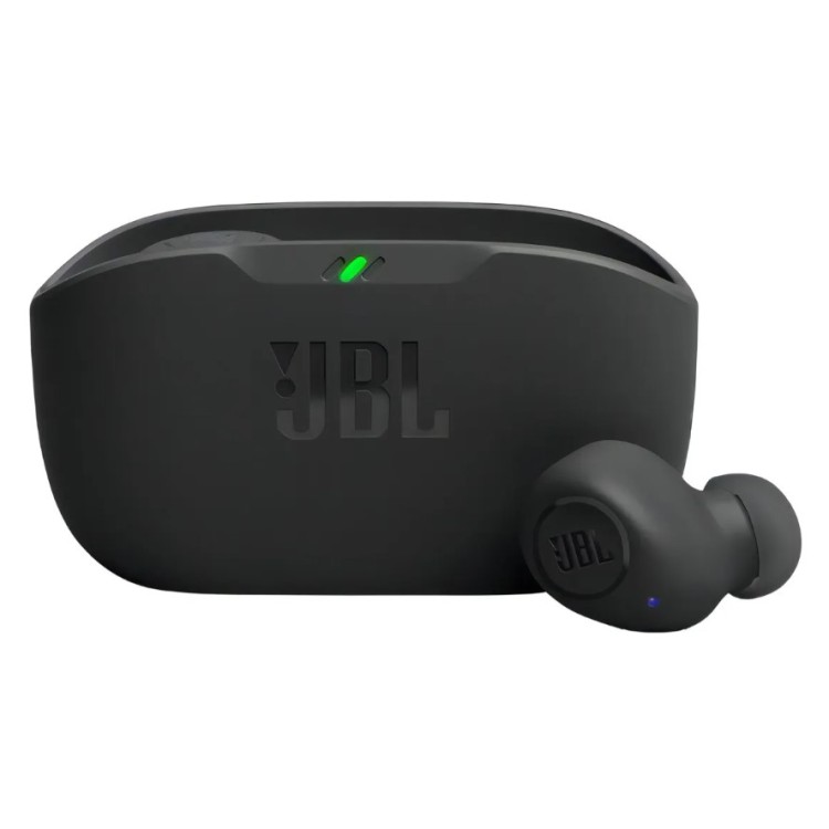 Fone de ouvido JBL Vibe Buds in-ear sem fio com Microfone  preto