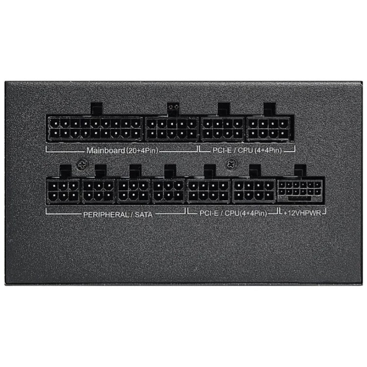 Fonte Duex Pulse Pro 1000w Gold Pfc Ativo Full Modular Cor Preto 100-240v