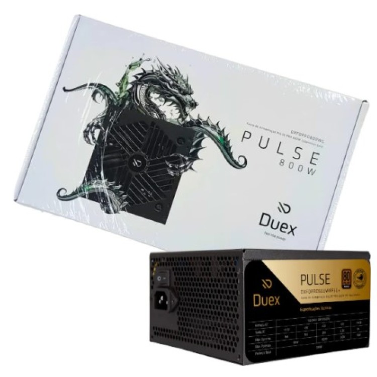 Fonte Duex Pulse Pro 800w Full Modular Dxfopro800wg
