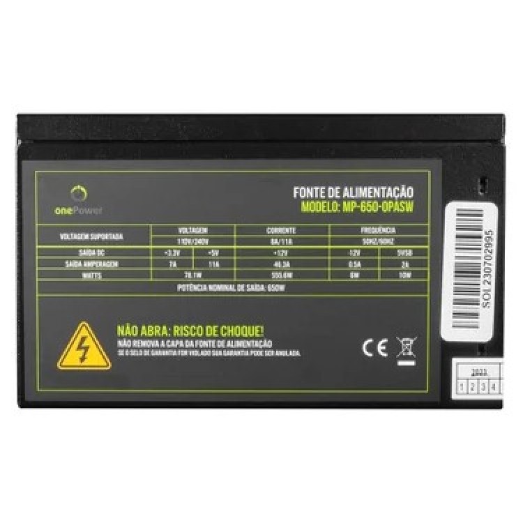 Fonte One Power 650w