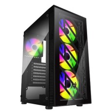 Gabinete Gamer Fsp Cmt192 Rgb 4 Fans S/fonte Midtower Atx