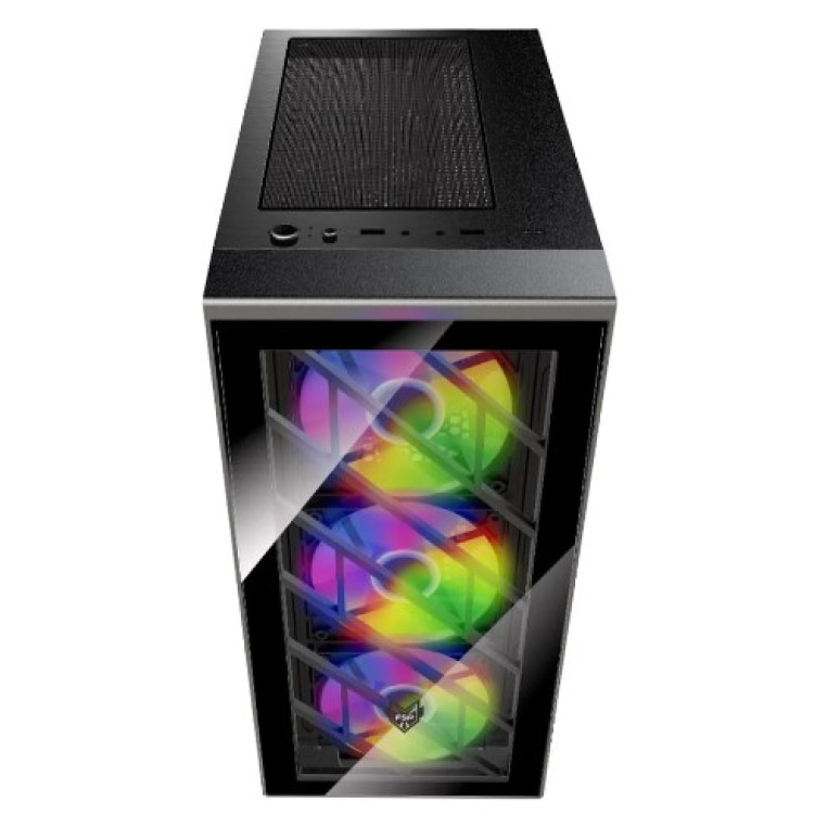 Gabinete Gamer Fsp Cmt192 Rgb 4 Fans S/fonte Midtower Atx