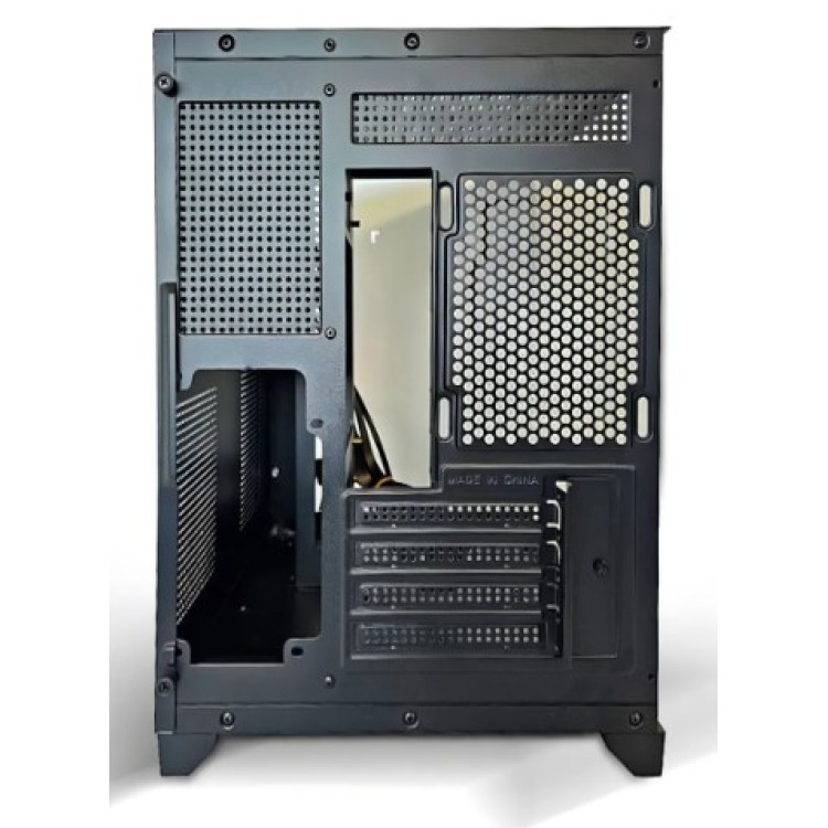 Gabinete Gamer Duex Aquário Midtower Matx Preto Vidro S/fan DXGA270-2BK