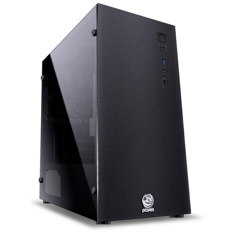 Pcyes Gabinete Terra, Mid Tower,Lateral em Acrílico - TERPT2FCA Pcyes Gabinete Terra, Mid Tower,Lateral em Acrílico - TERPT2FCA