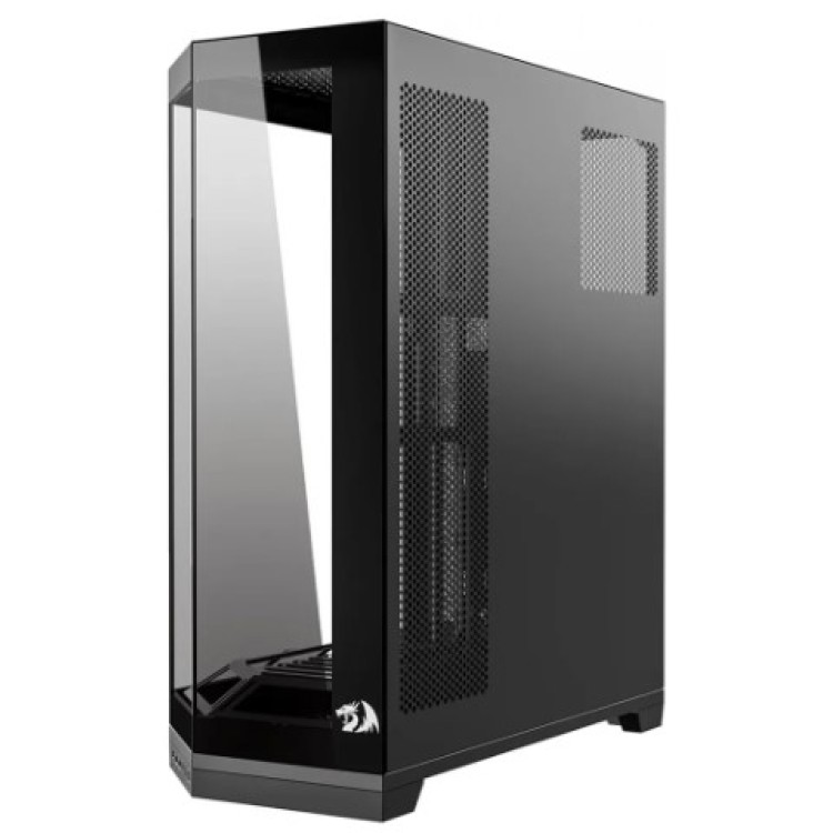 Gabinete Gamer Redragon Edge Preto Vidro Temperado Mid Tower Preto
