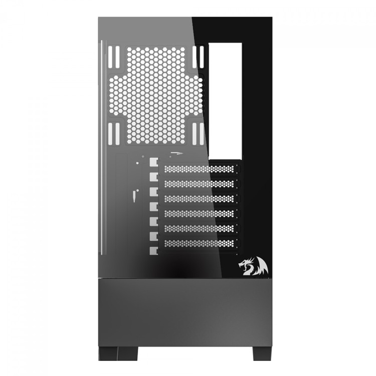 Gabinete Gamer Redragon Reflect Pro, Mid Tower, Vidro Temperado, E-ATX, Sem Fonte, Sem Fans, Preto, CA-607B