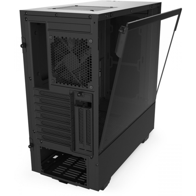 Gabinete H510i Mid Tower Lateral De Vidro Temperado Nzxt Cor Preto