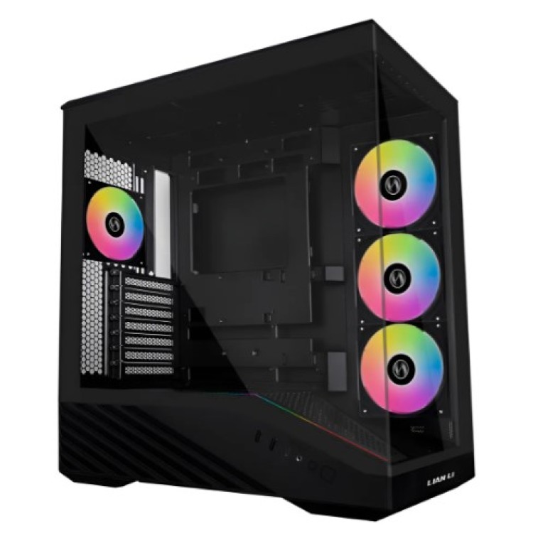 Gabinete Gamer Lian Li Vector V100 Mid Tower Atx Preto Preto