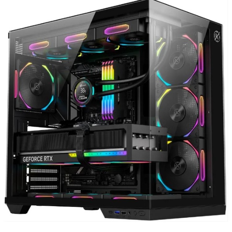 Gabinete Kalkan Skye Preto Aquário KLK00041 Gabinete Kalkan Skye Preto Aquário KLK00041