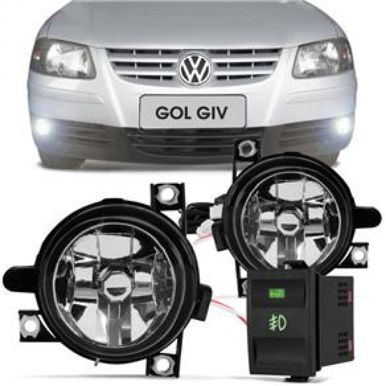 Kit Farol de Milha Gol G4 