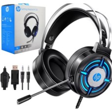 Fone Headset Gamer Hp P2/USB Com Led H120 Preto