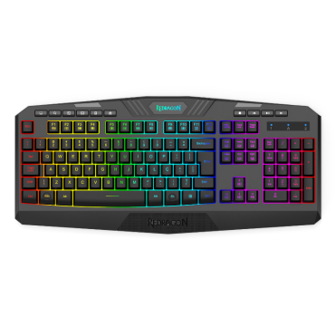Teclado Gamer Redragon Harpe, RGB, Wireless, Preto, K503-KS