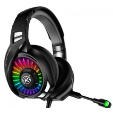 Headset Gamer Kalkan Modi, RGB, Drivers de 50mm, 7.1 Virtual Surround, Preto, KLK00024