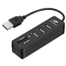 Hub Usb 2.0 C3tech 5 Portas Hu-l200bk