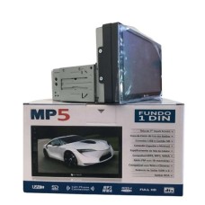 Radio Mp5 1 Din Tela 7 Polegadas Light E-tech