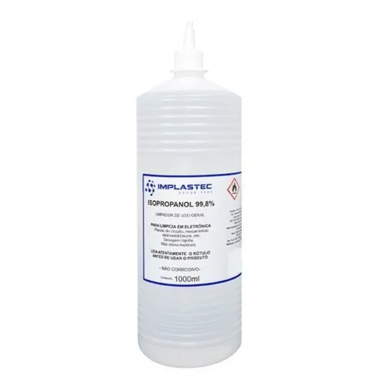 Álcool Isopropílico Isopropanol 1 Litro